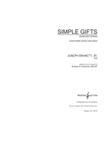 Simple Gifts