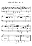 Prelude In D Minor (Op.5 No.6)