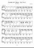 Prelude In C Minor (Op.2 No.2)