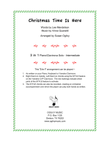 Christmas Time Is Here