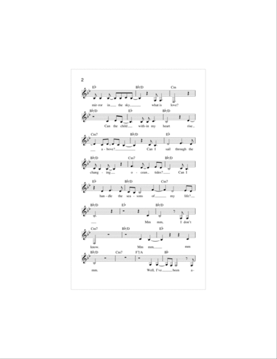 Landslide Piano scores gallery preview page 2