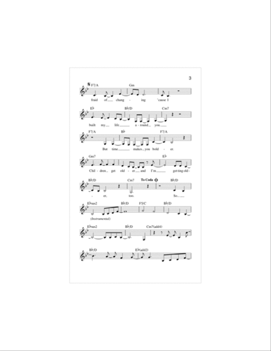 Landslide Piano scores gallery preview page 3