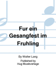 Fur ein Gesangfest im Fruhling mini preview