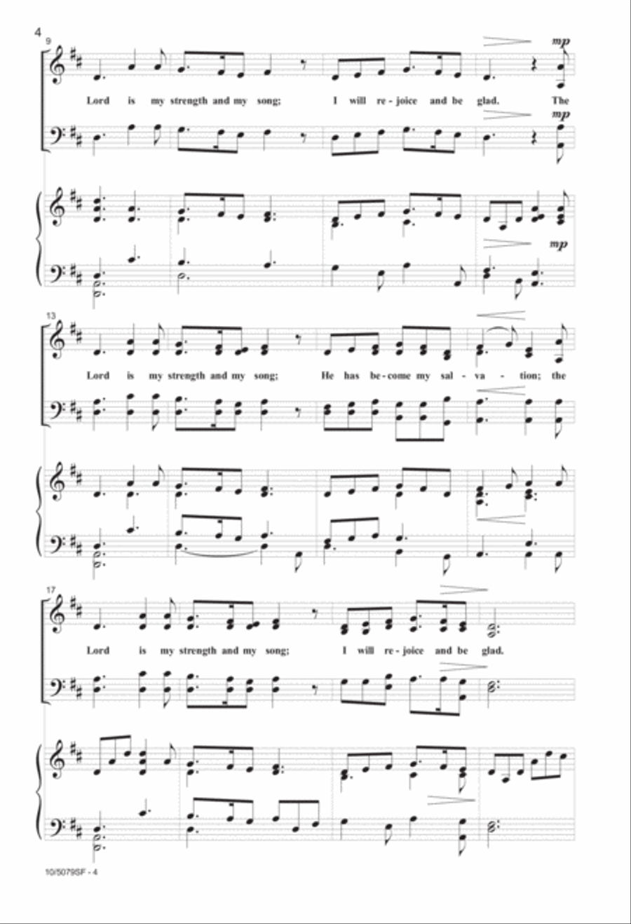 Rejoice and Be Glad Rejoice and Be Glad 4-Part scores gallery preview page 3