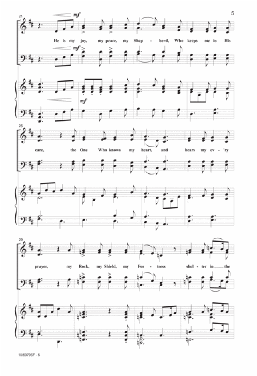 Rejoice and Be Glad Rejoice and Be Glad 4-Part scores gallery preview page 4