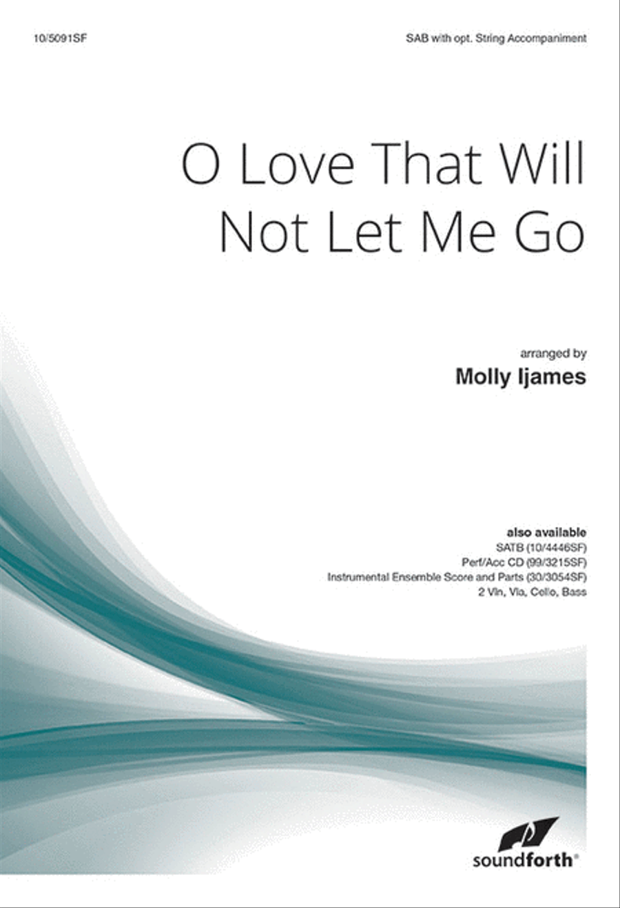 O Love That Will Not Let Me Go 3-Part scores gallery preview page 1