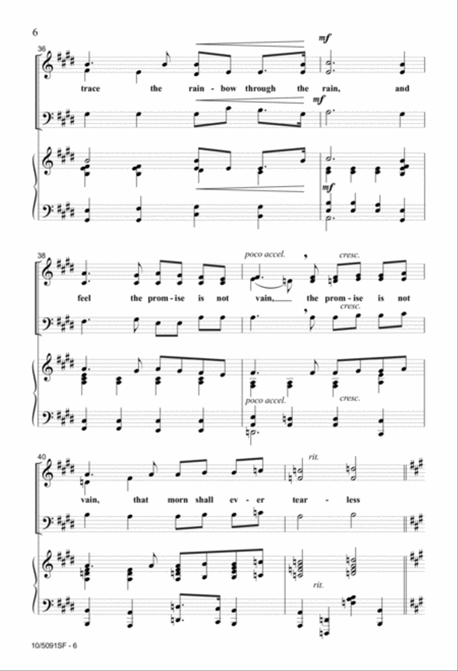 O Love That Will Not Let Me Go 3-Part scores gallery preview page 6