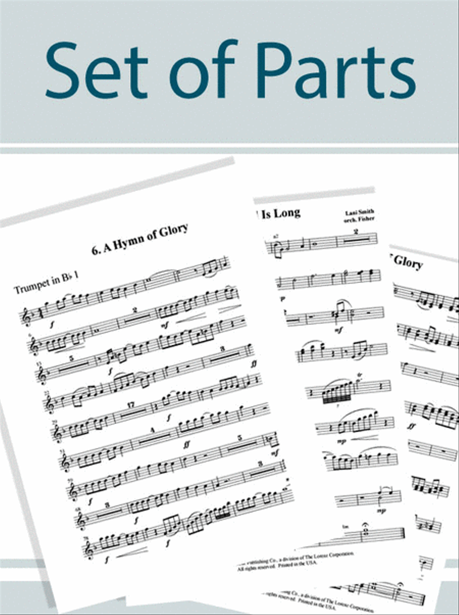 Just As I Am - Guitar Part Choir scores gallery preview page 1
