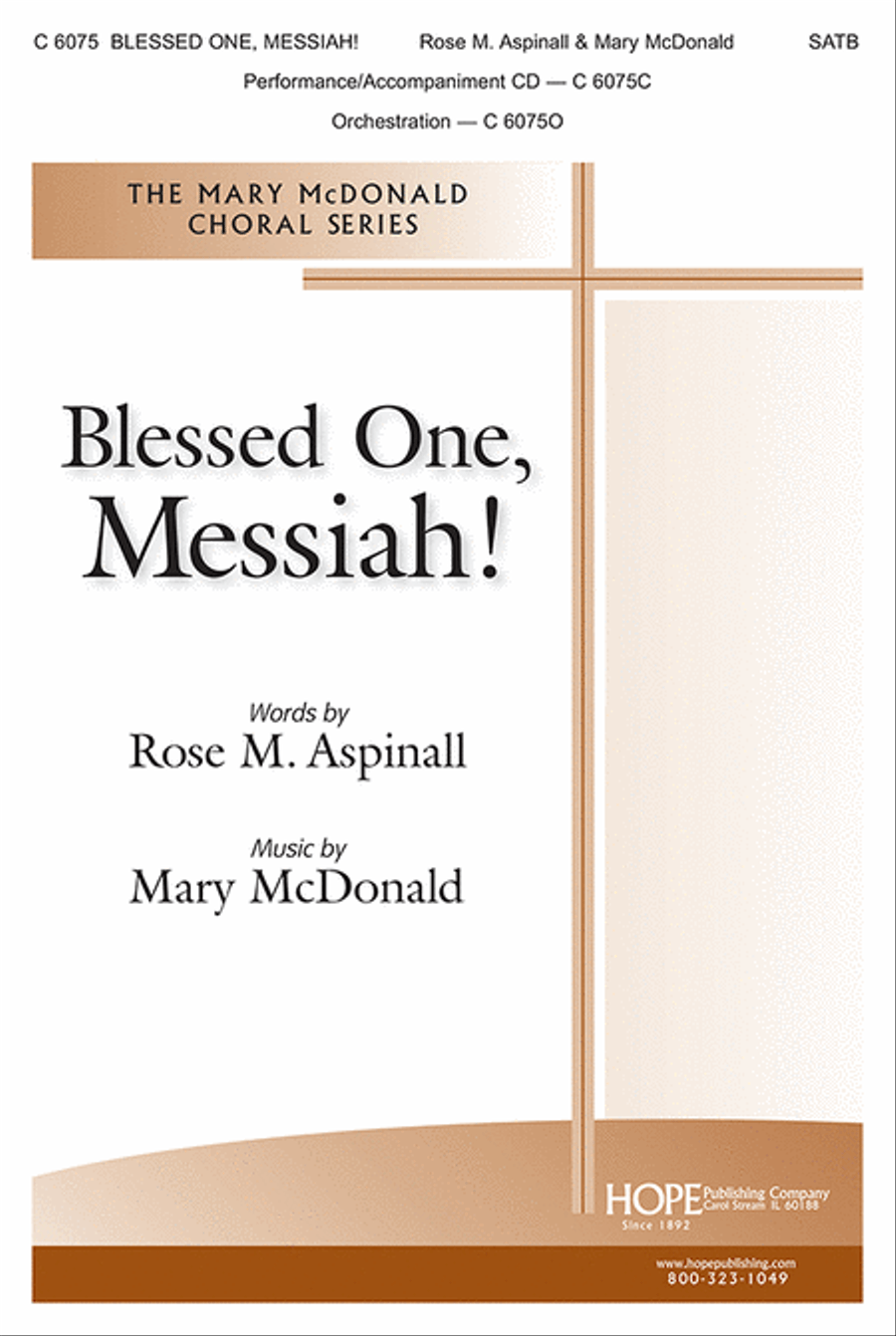 Blessed One, Messiah!-SATB 4-Part scores gallery preview page 1