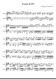 Scarlatti Sonata K209 arr. for 2 guitars
