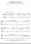 Remember The Time mini preview