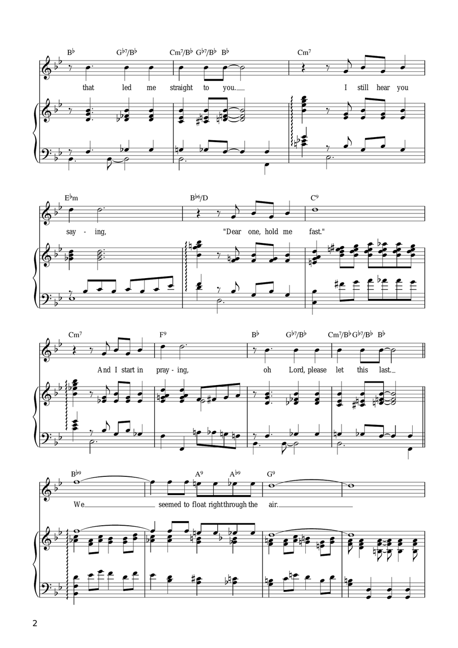 Moonglow Moonglow Piano, Vocal scores gallery preview page 2