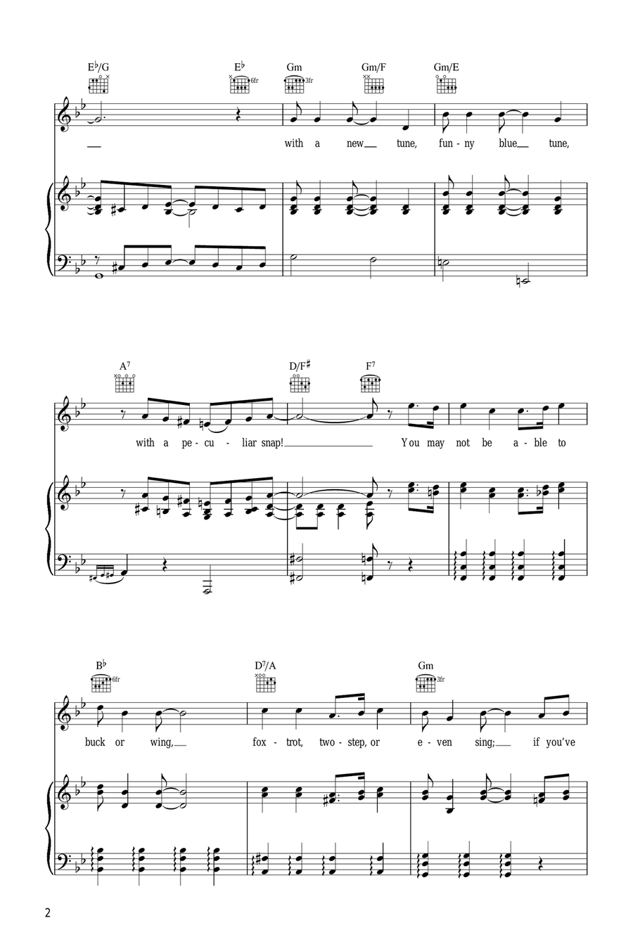 The Charleston The Charleston Piano, Vocal scores gallery preview page 2