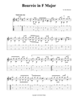 Bourrée in F Major