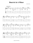 Bourrée in A Minor