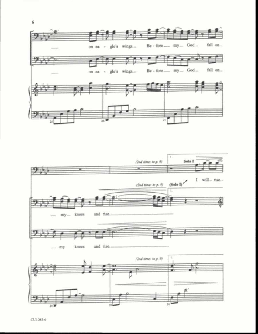 I Will Rise - TTBB I Will Rise - TTBB TTBB scores gallery preview page 5