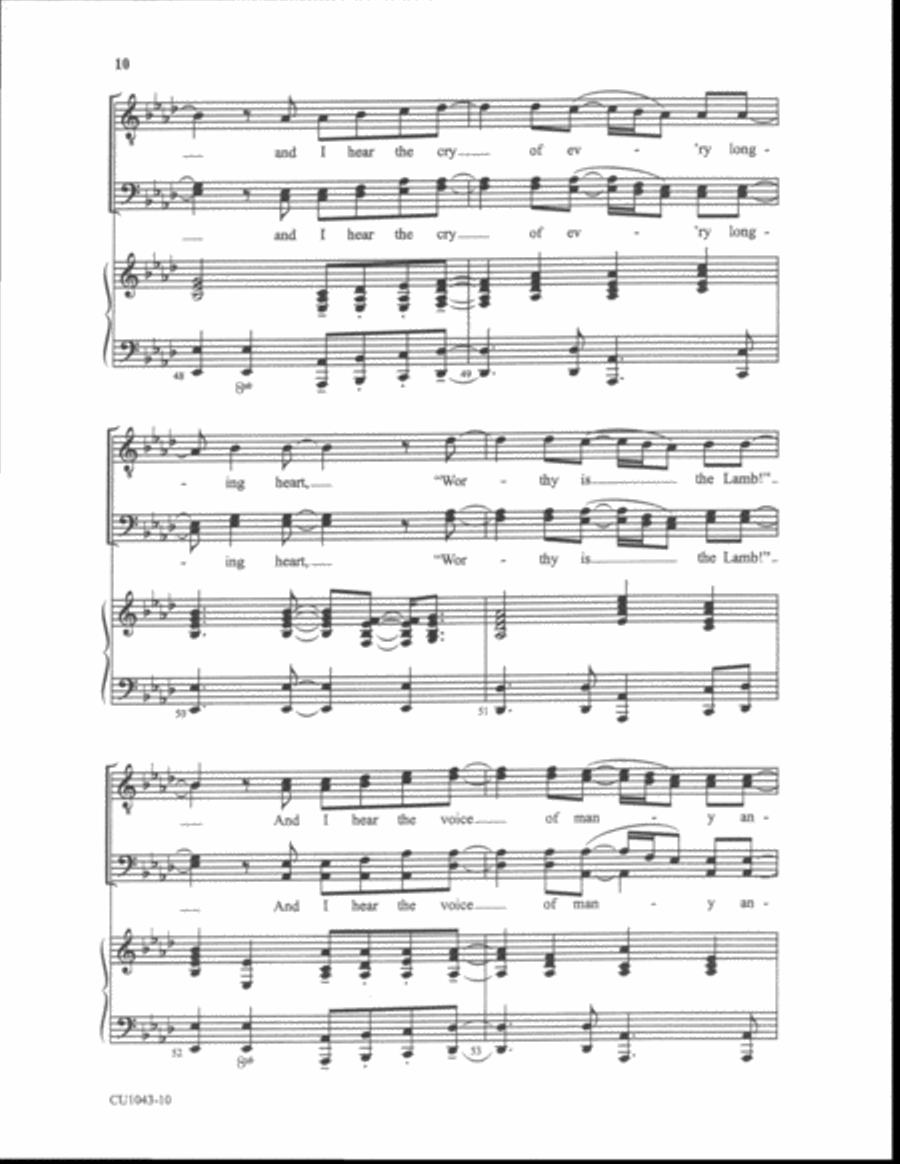 I Will Rise - TTBB I Will Rise - TTBB TTBB scores gallery preview page 8