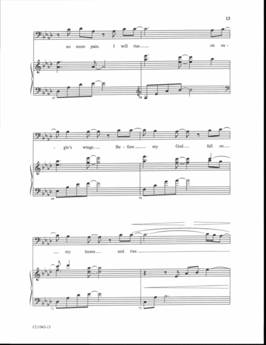 I Will Rise - TTBB I Will Rise - TTBB TTBB scores gallery preview page 11