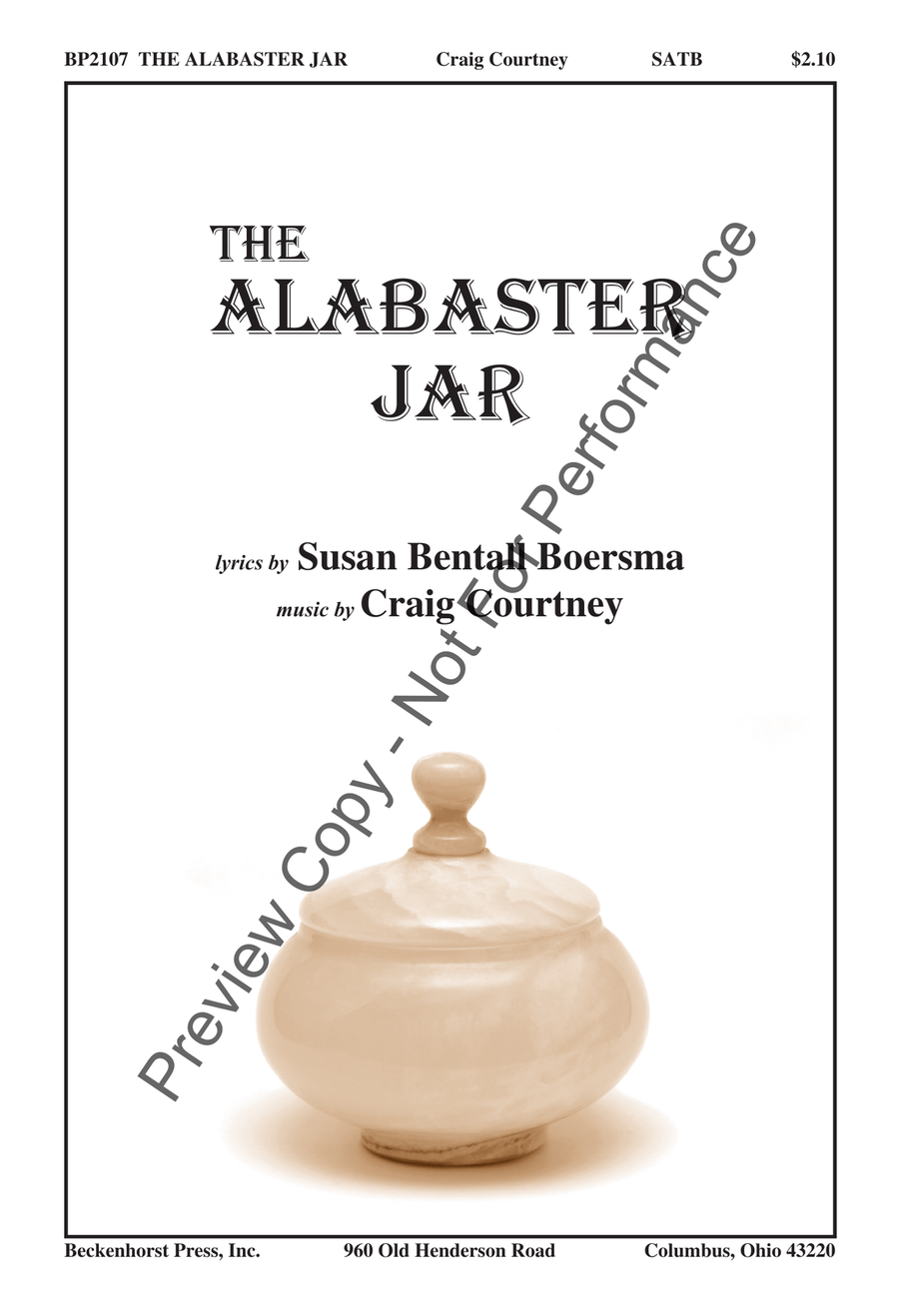 The Alabaster Jar The Alabaster Jar 4-Part scores gallery preview page 2