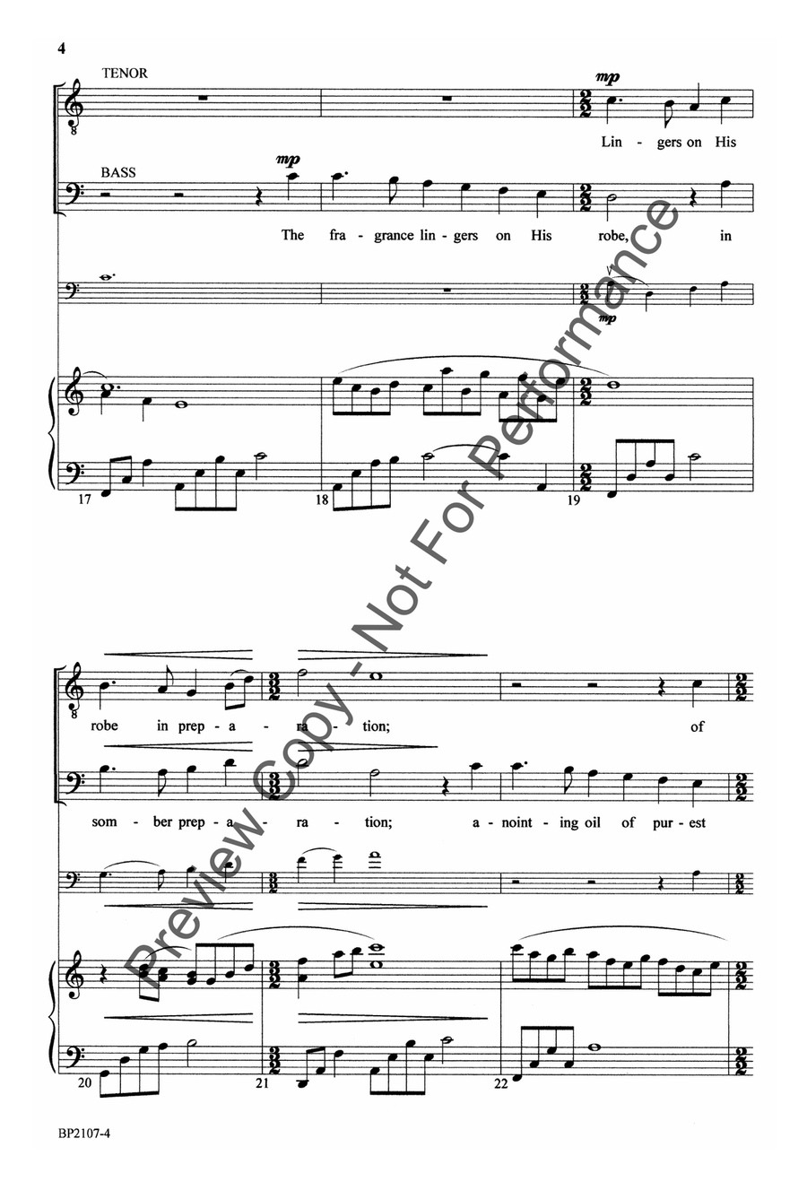 The Alabaster Jar The Alabaster Jar 4-Part scores gallery preview page 5