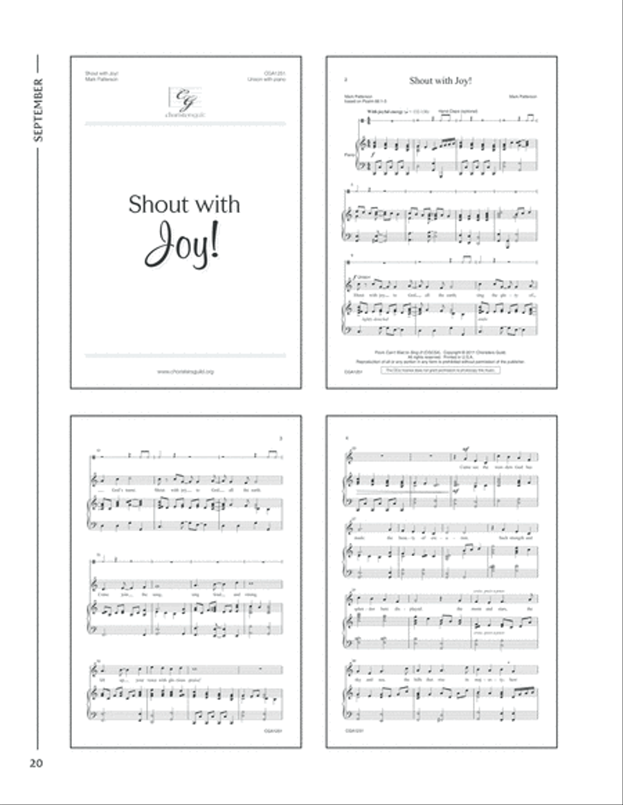 Of Primary Importance, Volume III Book Choir scores gallery preview page 7