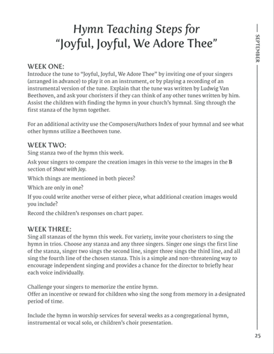 Of Primary Importance, Volume III Book Choir scores gallery preview page 10