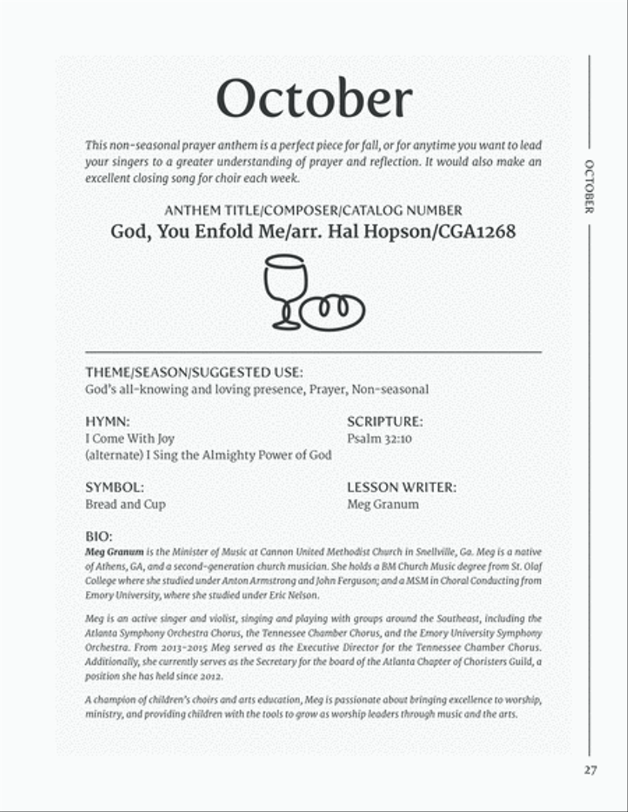 Of Primary Importance, Volume III Book Choir scores gallery preview page 11