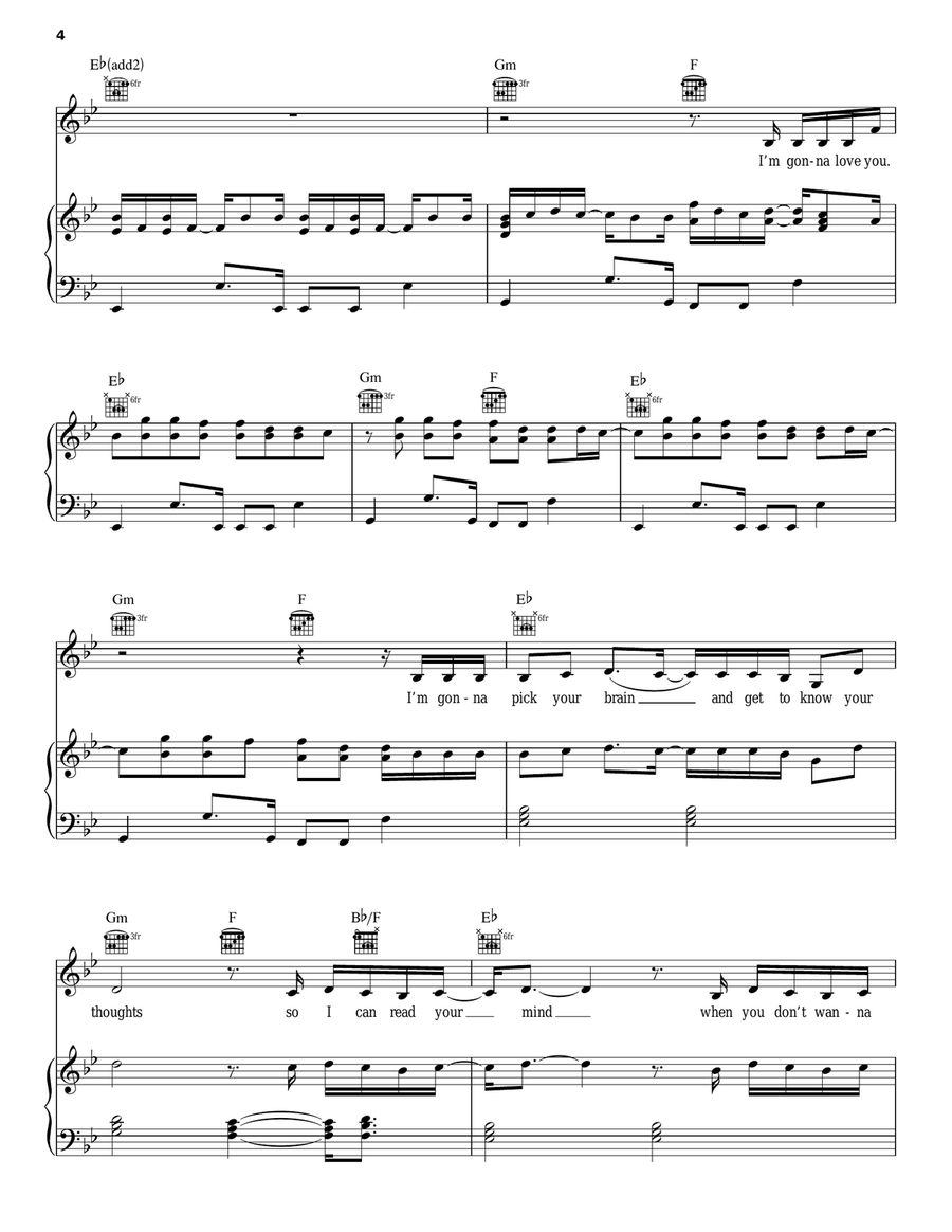 Inside Out Inside Out Piano, Vocal, Guitar scores gallery preview page 4