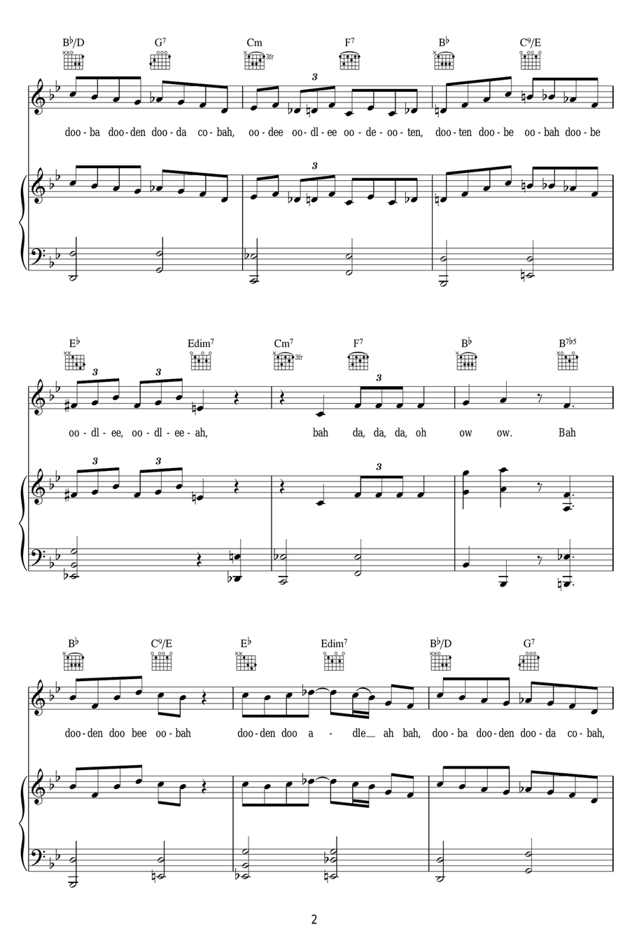 Lemon Drop Lemon Drop Piano, Vocal scores gallery preview page 2