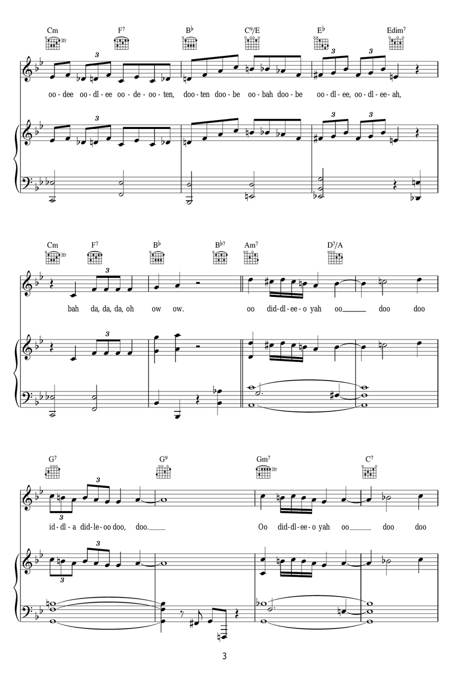 Lemon Drop Lemon Drop Piano, Vocal scores gallery preview page 3