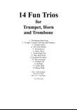 14 Fun Trios For Trumpet, French Horn And Trombone