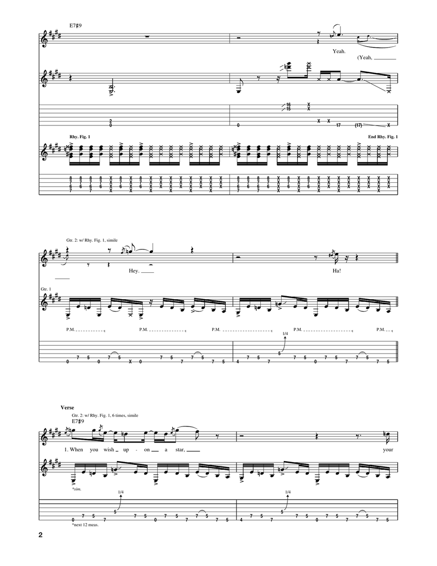 Shining Star Shining Star Acoustic Guitar scores gallery preview page 2