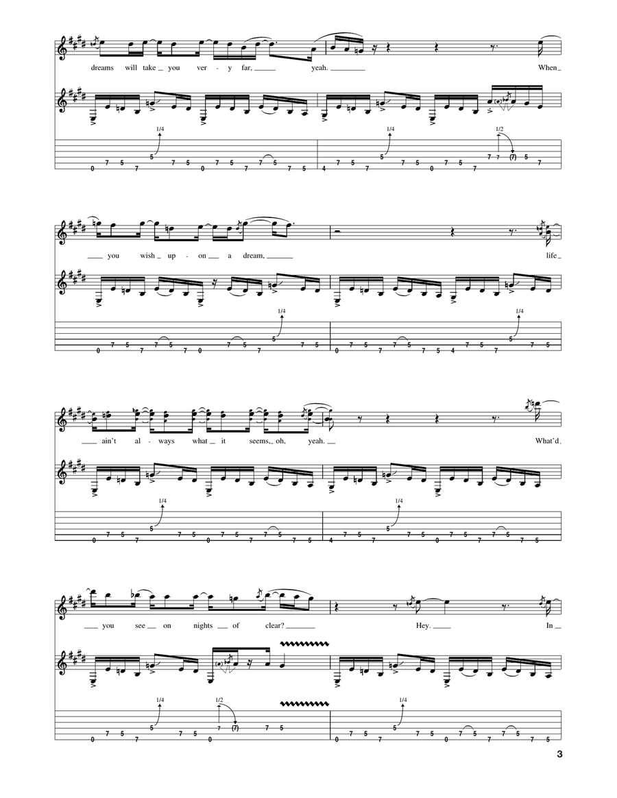 Shining Star Shining Star Acoustic Guitar scores gallery preview page 3