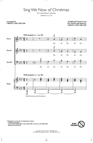 Sing We Now Of Christmas