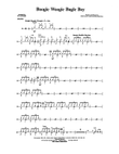 Boogie Woogie Bugle Boy - Drum Set