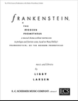 Frankenstein, or The Modern Prometheus (Libretto) mini preview