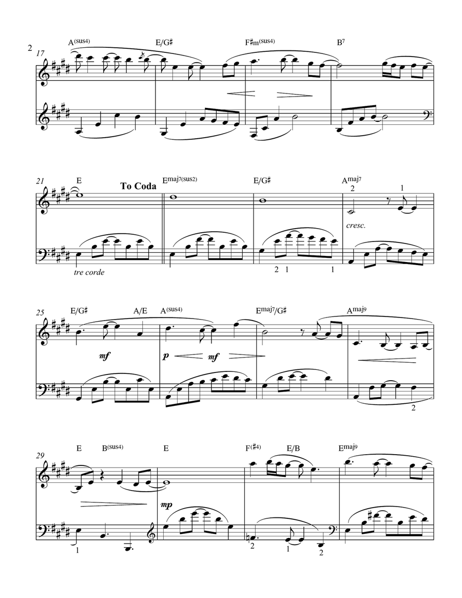 Lucy Piano Solo scores gallery preview page 3