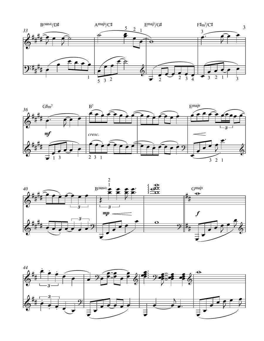 Lucy Piano Solo scores gallery preview page 4