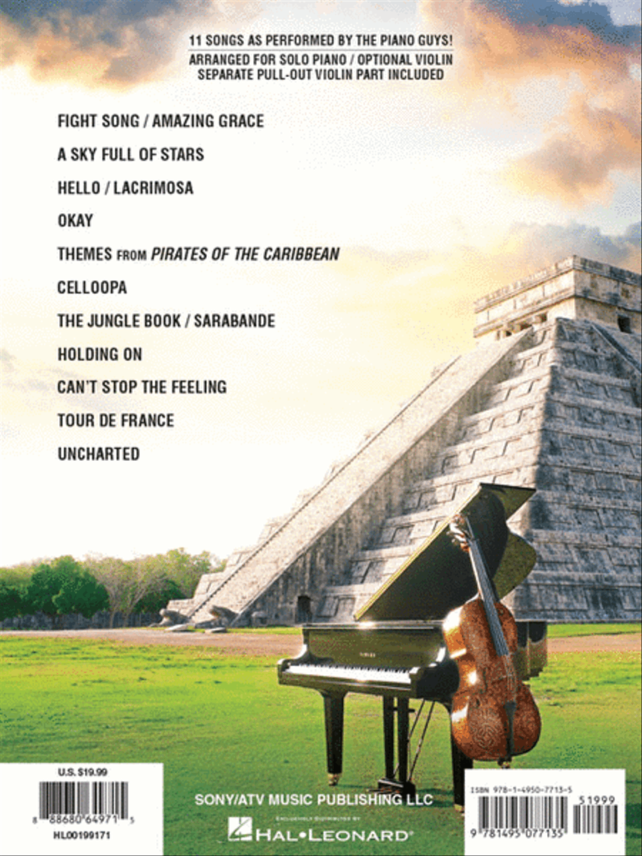 The Piano Guys – Uncharted Violin Solo scores gallery preview page 6