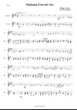 Madonna il tuo bel viso for clarinet and guitar