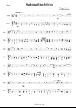 Madonna il tuo bel viso for viola and guitar