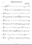 Madonna il tuo bel viso for cor anglais and guitar