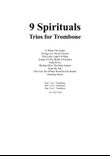 9 Spirituals, Trios For Trombone