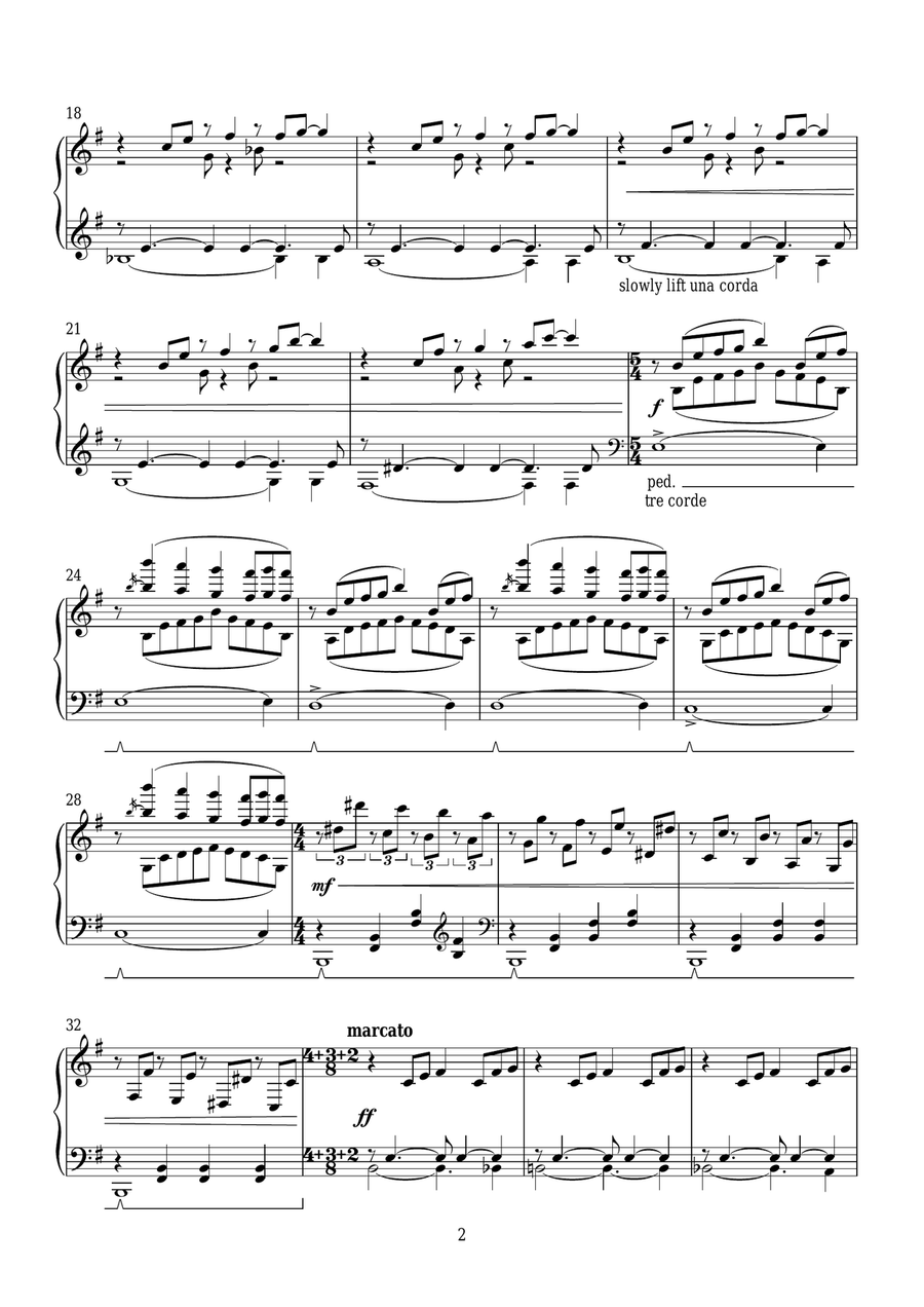 Reflex Reflex Piano Solo scores gallery preview page 2