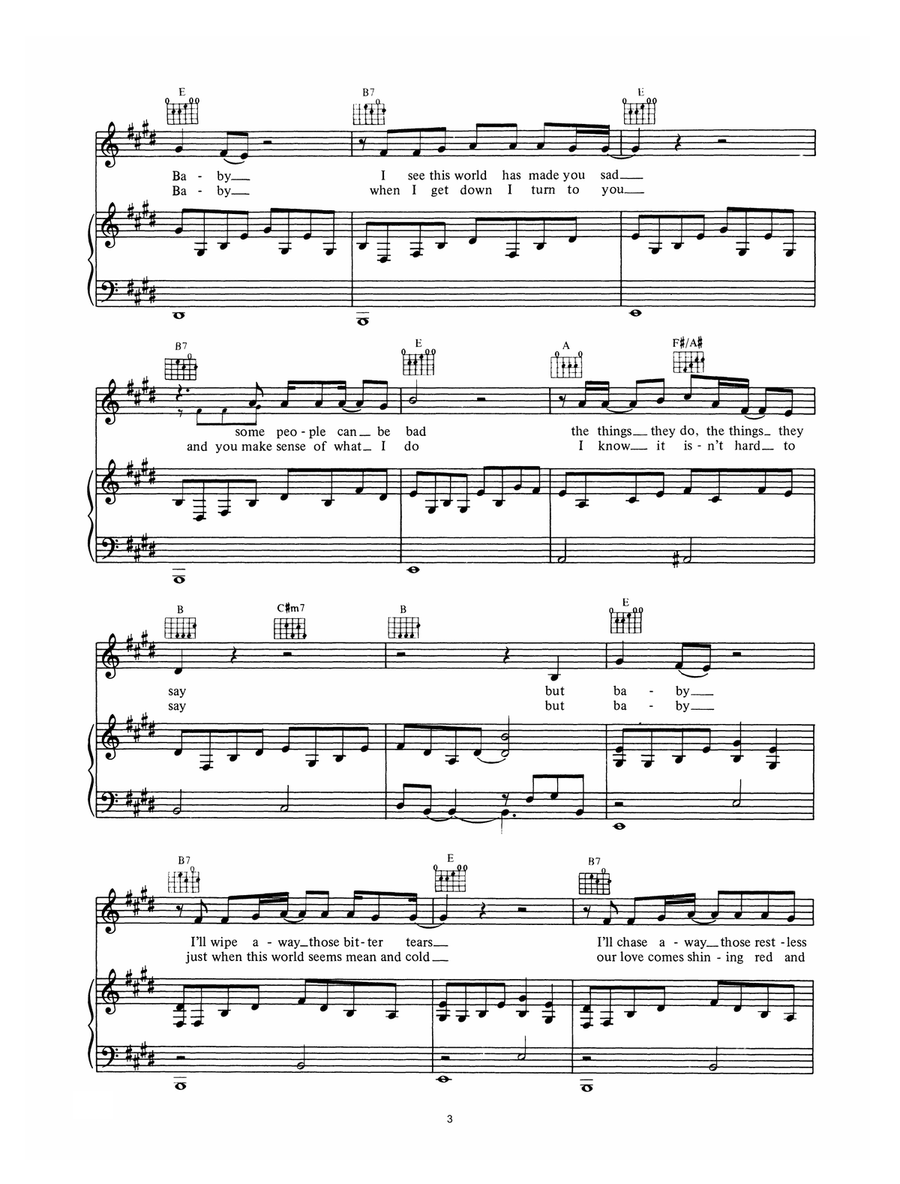Why Worry Why Worry Piano, Vocal scores gallery preview page 3