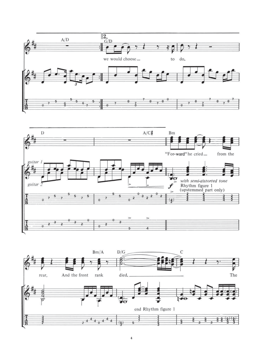 Us And Them Us And Them Guitar Tablature scores gallery preview page 4
