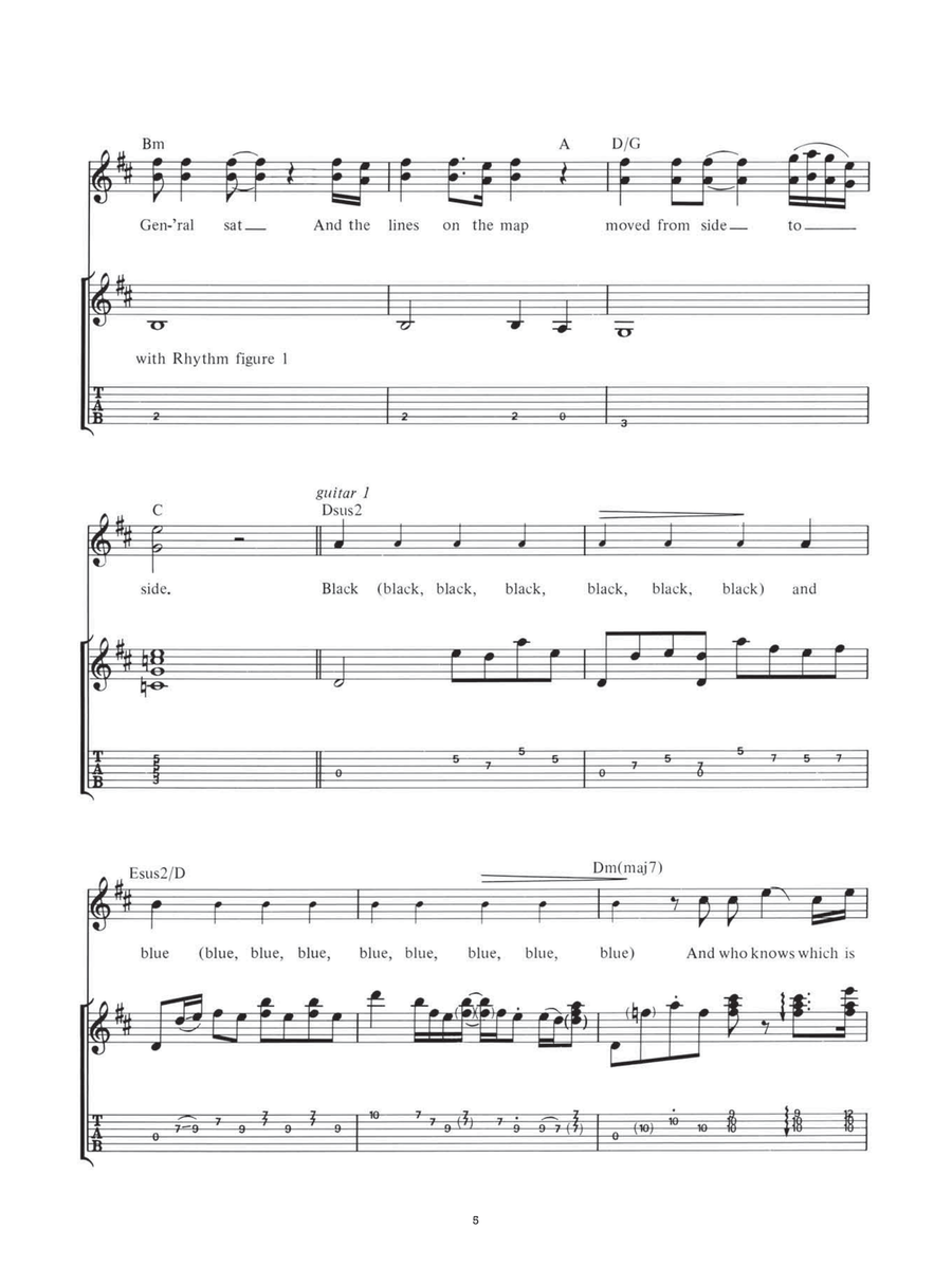 Us And Them Us And Them Guitar Tablature scores gallery preview page 5