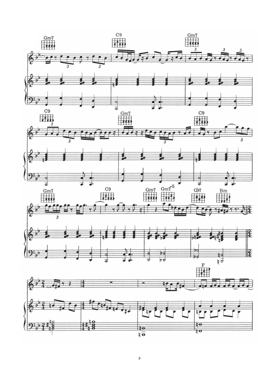 The Great Gig In The Sky The Great Gig In The Sky Piano, Vocal scores gallery preview page 3