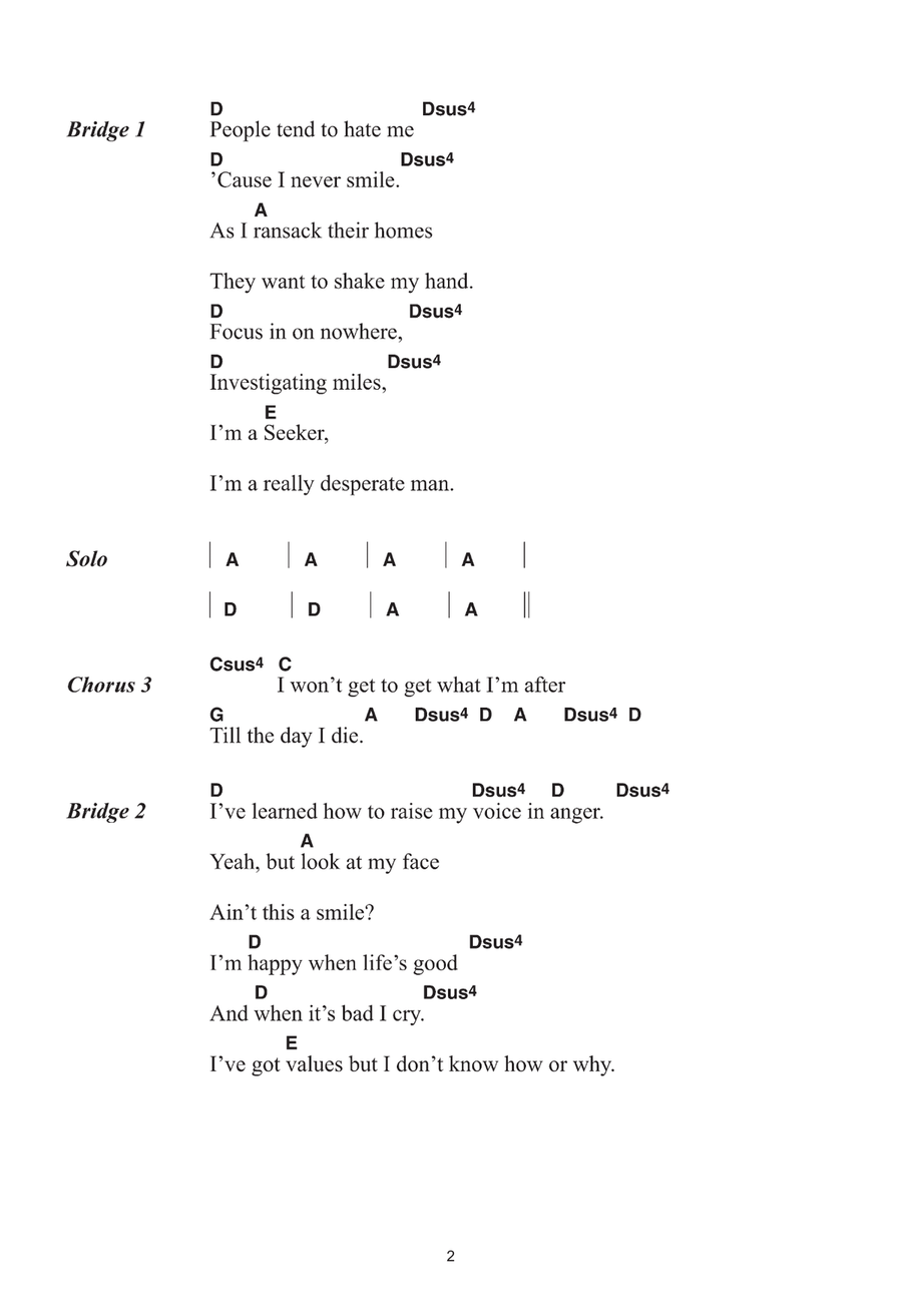 The Seeker Ukulele scores gallery preview page 2