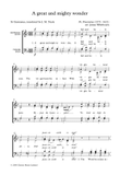 A Great and Mighty Wonder (arr. James Whitbourn)